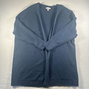 Christopher & Banks Women’s XL Navy Blue Open Front Cardigan Sweater